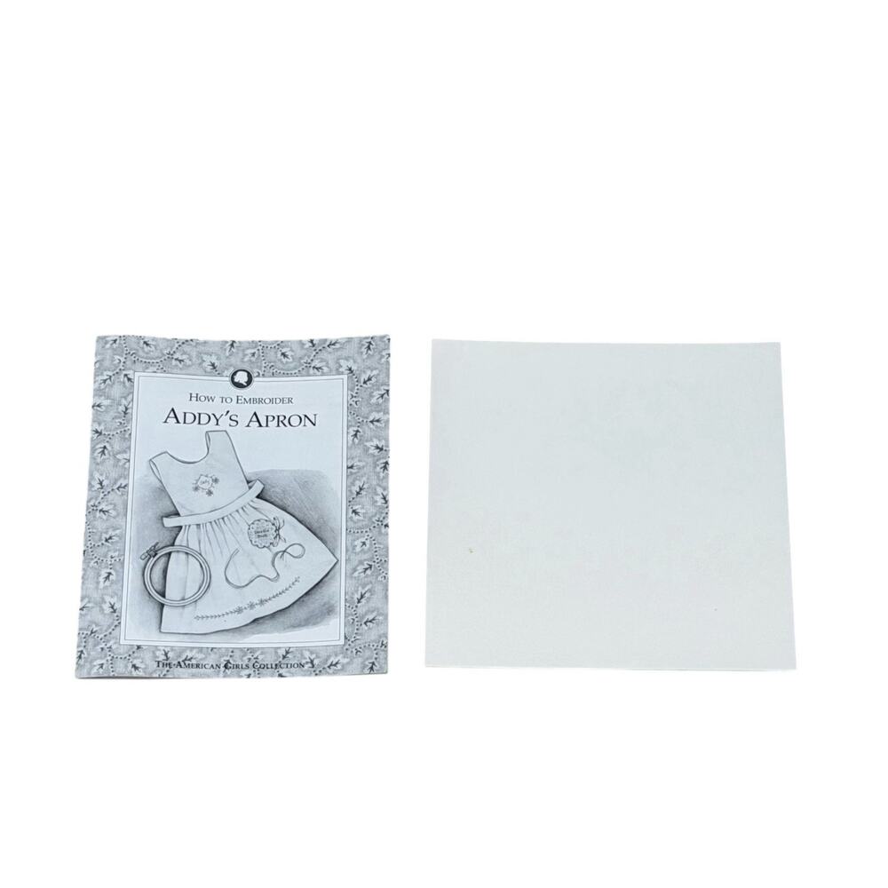 Pleasant Company American Girl Addy Apron Needlework Kit 1995 - Picture 6 of 8